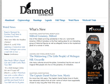 Tablet Screenshot of damnedct.com